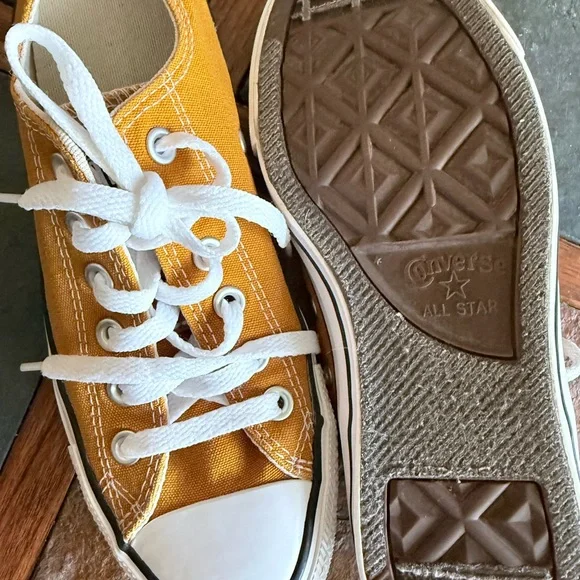 Converse Mustard Yellow Sneakers - Picture 4 of 7